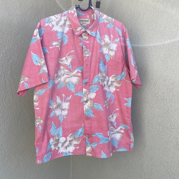 Sold-Set of 3- Cooke Street Honolulu Hawaiian Shirts-Large - Picture 2 of 16
